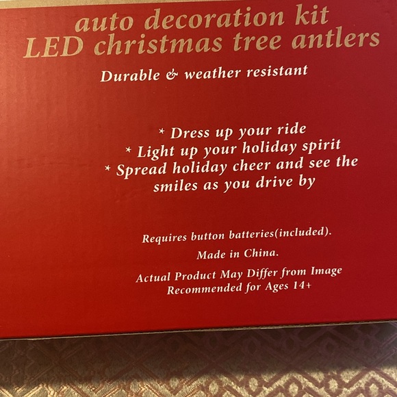 LED Christmas Tree Car Decor - Picture 2 of 2